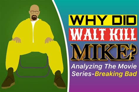 Why did walt kill mike - In order for Walt to eliminate Mike's men, Mike had to go. I love Mike and wish he didn't have to die, but as far as Walt goes he had to do that in order to execute his plan. This is …